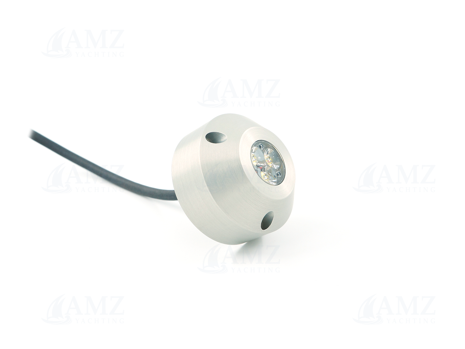 2-Pack 4 Inch LED Spreader Light Pods – Marine Deck Lights, 200W, 6500K Pure White For Boat