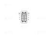 V Series Contura Switch SPST Black V Series Contura Switch SPST Black