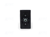 V Series Contura Switch SPST Black V Series Contura Switch SPST Black