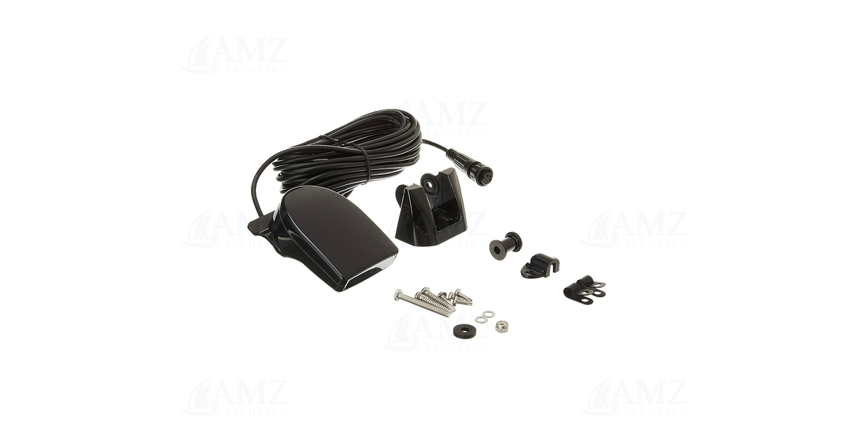 Garmin - Transom Mount Transducer Dual Frequency | AMZ eShop