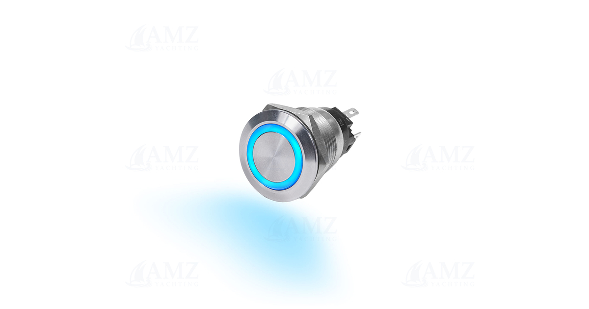 Ring Led Button Blue Sea Systems - Push Button Led Ring Switch | AMZ eShop
