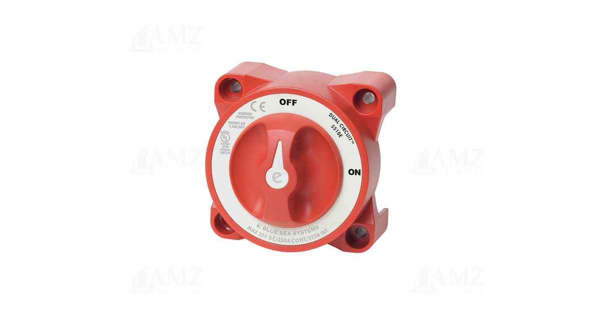 Blue Sea Systems eSeries Dual Circuit Battery Switch AMZ