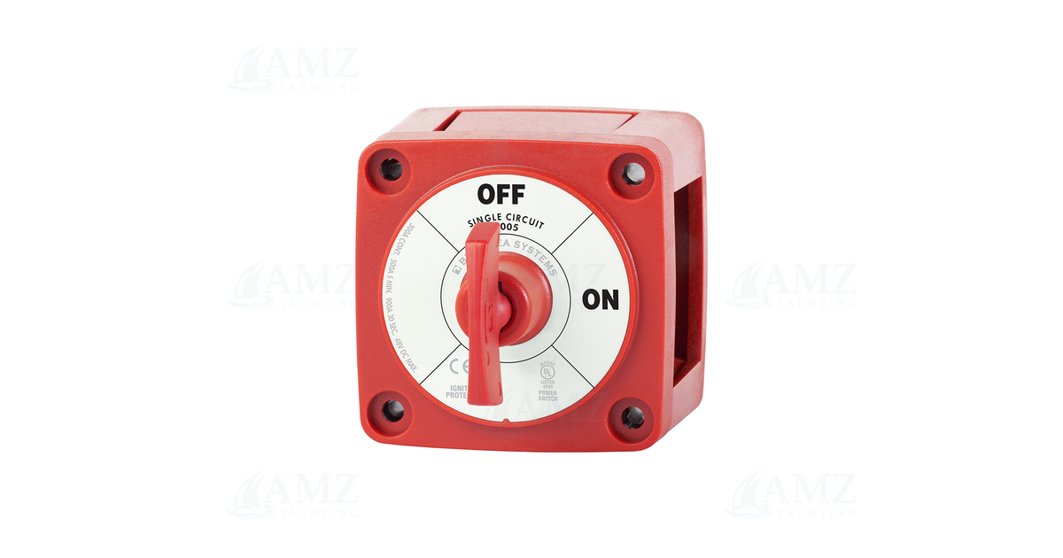Blue Sea Systems - m-Series Battery Switch On/Off With Key | AMZ eShop