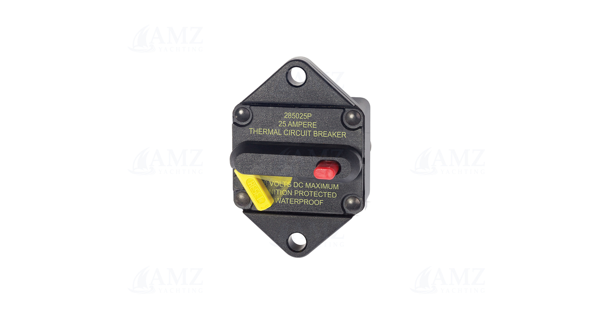 Blue Sea 7080 25 Amp Circuit Breaker Panel Mount 285 Series main image 1
