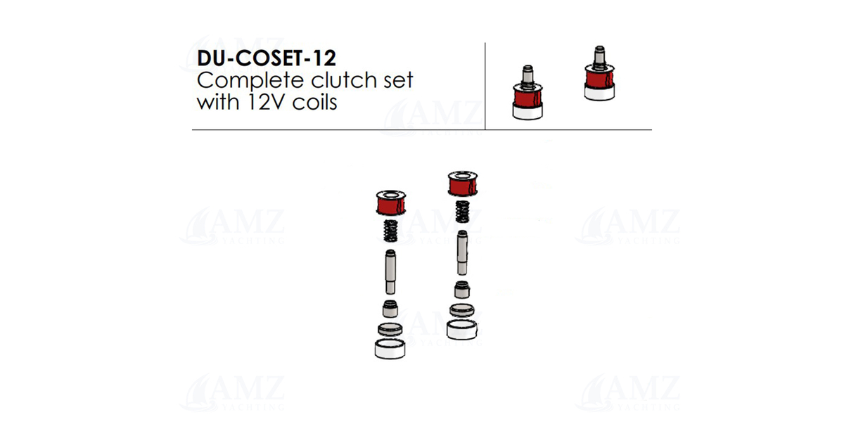 Jefa - Complete Clutch Set 12V for DD1/MK2 | AMZ eShop