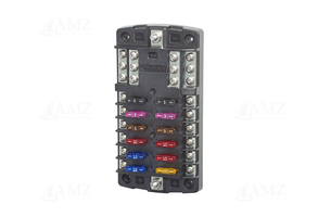 ST Blade Fuse Block with Negative Bus