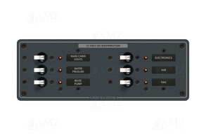 DC Power Distribution Panel - 6 Position
