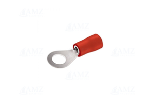 Insulated Ring Connector Red