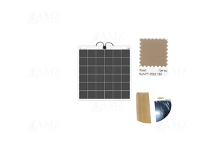 Flexible Solar Panel - SR36Q & Sunbrella Zipper