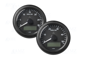 ViewLine Tachometer with LCD Gauge 110mm