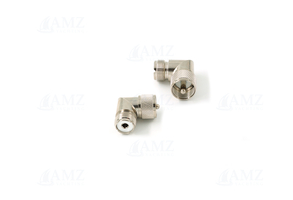 Adapter UHF male to UHF female 90°