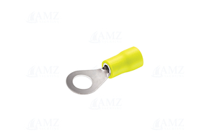 Insulated Ring Connector Yellow