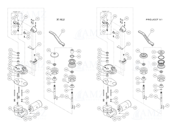 Ανταλλακτικά Κατακόρυφου Εργάτη X1