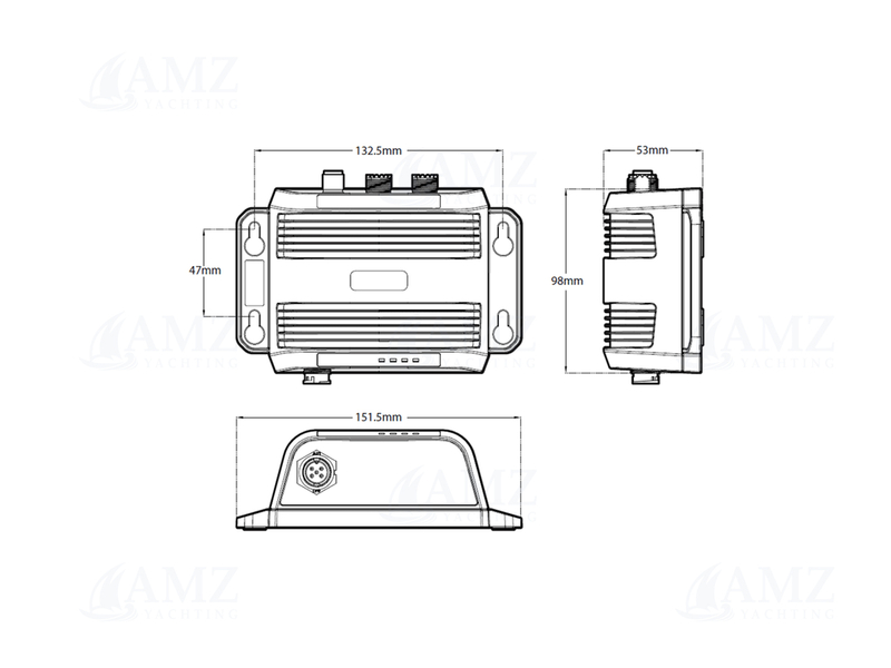 NSPL-500 AIS/VHF Antenna Splitter NSPL-500 AIS/VHF Antenna Splitter