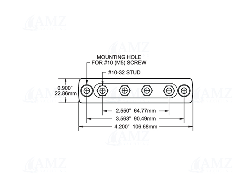 BusBar Mini Common 100A