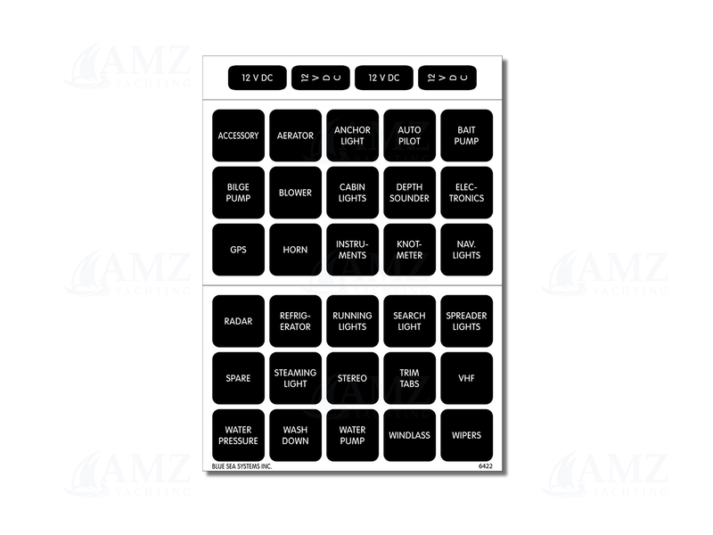 Label DC Set 30 Black Square V1