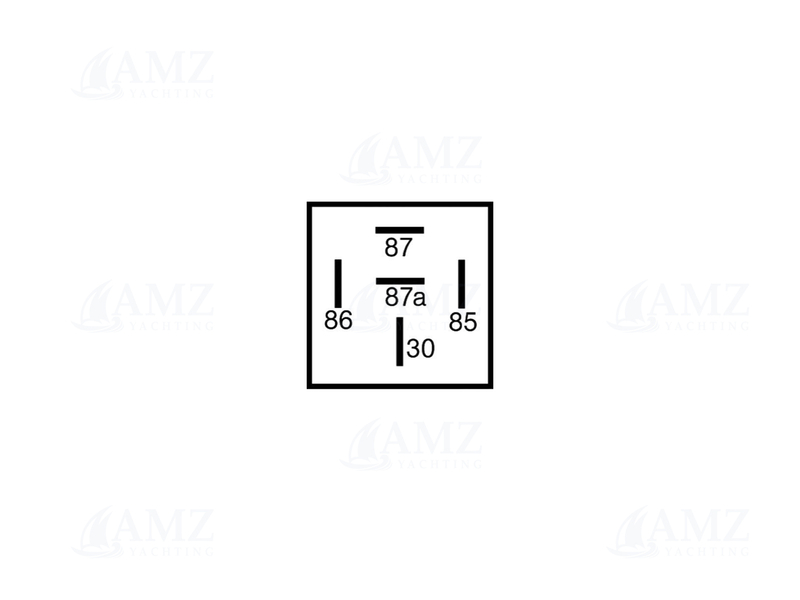 12V/20-30A Relay with Changeover Contact