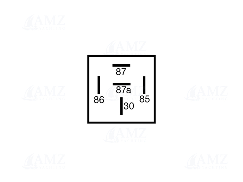 12V/30-40A Relay with Changeover Contact