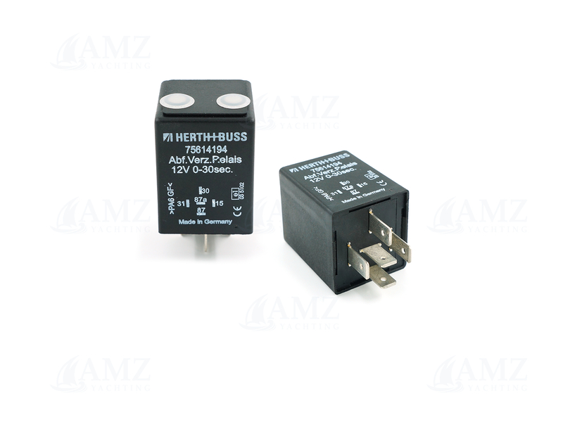 12V/15A Time Relay with Diode