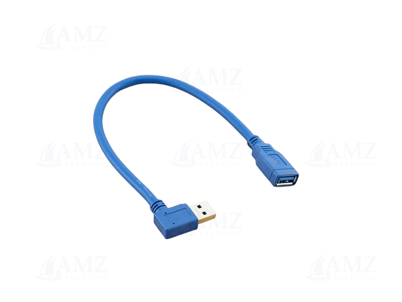 USB Extension Cable One Side Right Angle