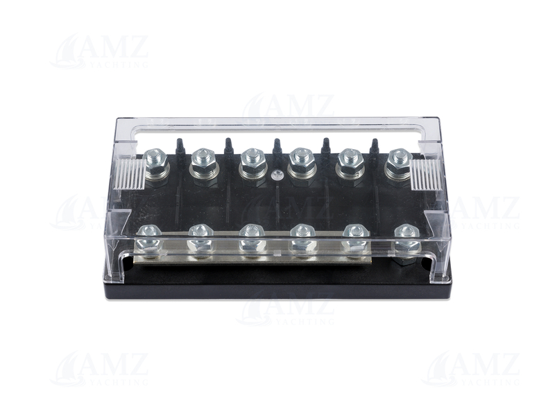 Six-Way MEGA Fuse Holder with BusBar