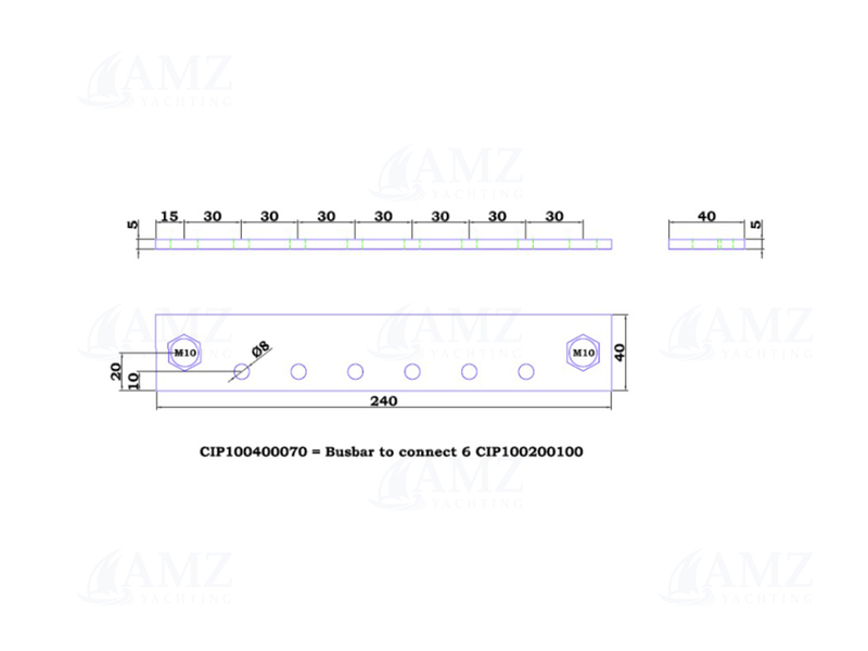 Busbar High Current - 1500A