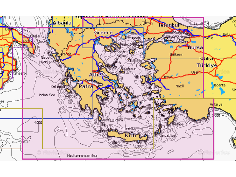 Navionics+ Regular Marine Chart Module