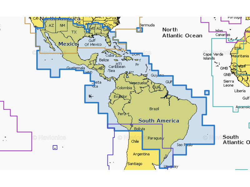 Navionics+ Large Marine Chart Module