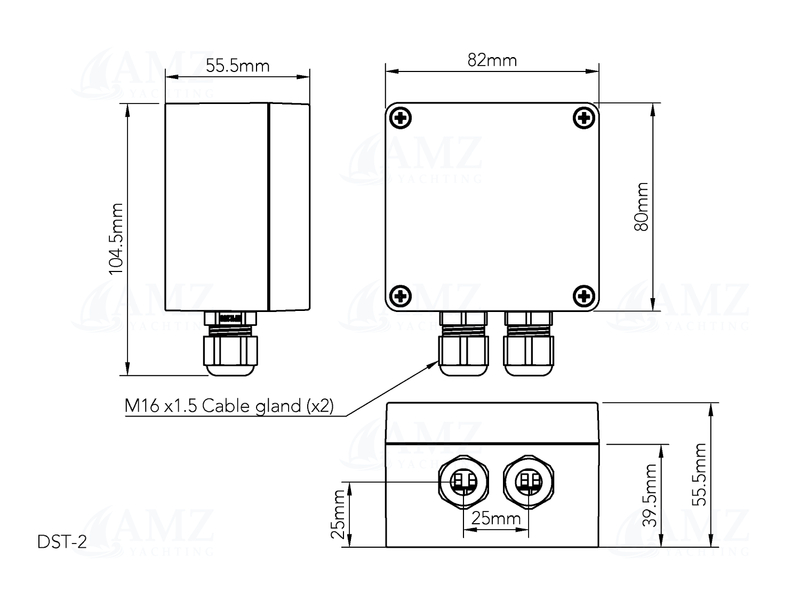 Depth, Speed & Temperature to NMEA0183 Converter