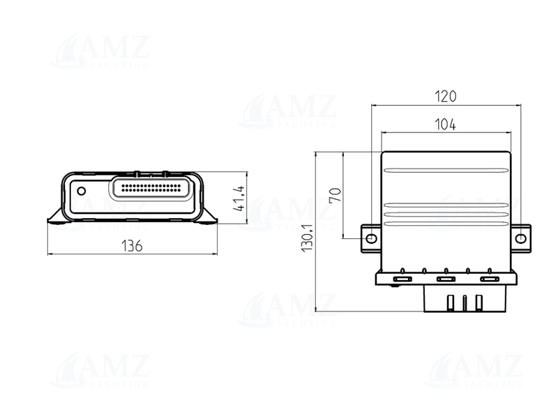 Engine Box single - NMEA 2000 Engine Box single - NMEA 2000