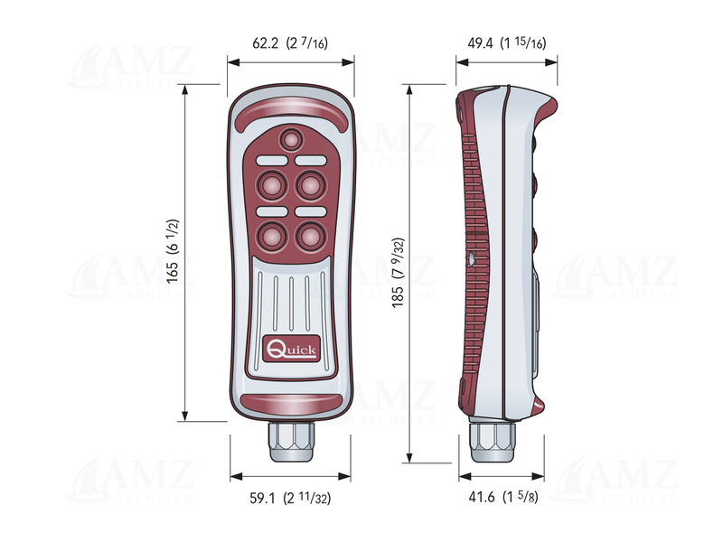Quick - Handheld Remote Control - Amz yachting | AMZ eShop