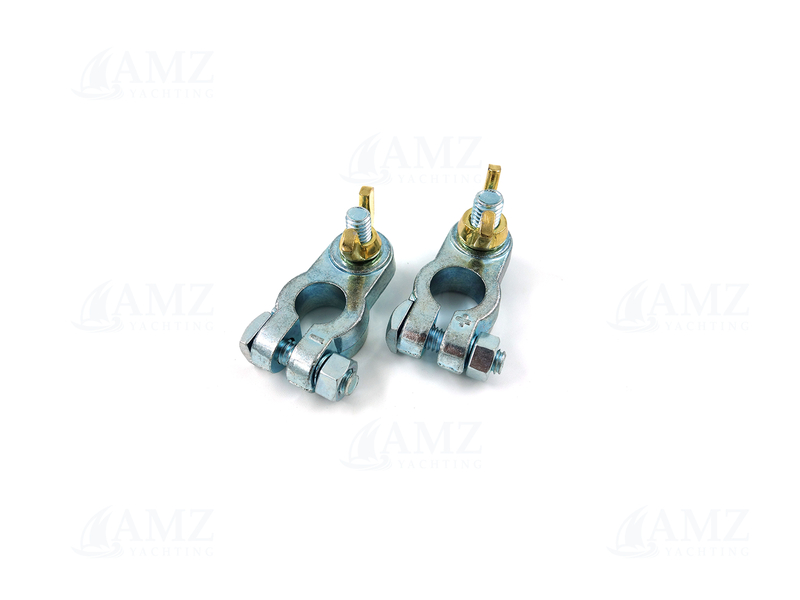 JHC Battery Poles with Bronze Plated Wings