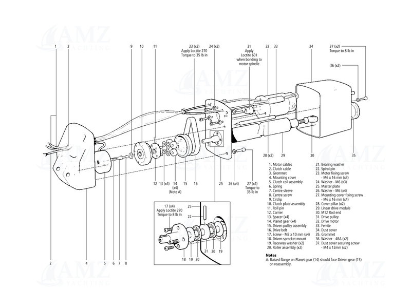 Linear Drive Rod End