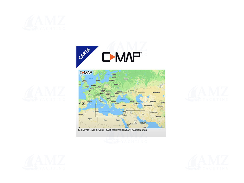 Reveal X East Mediterranean Chart