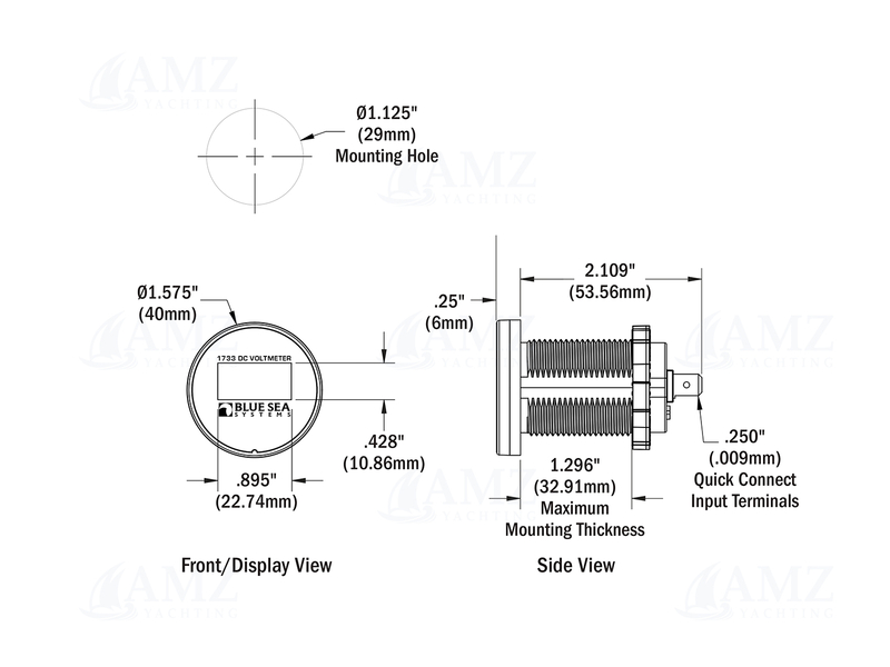 Mini OLED DC Voltmeter