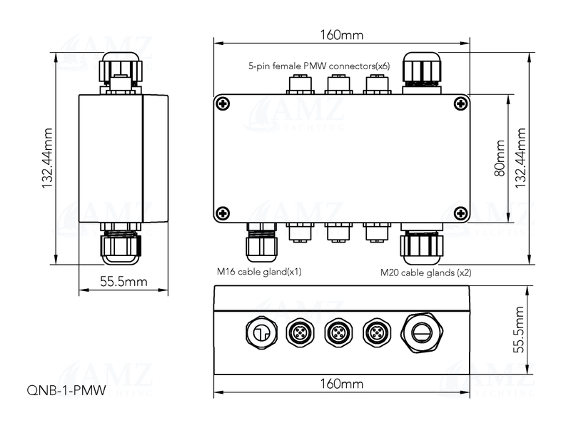 Quick Network Block - NMEA2000 connectors