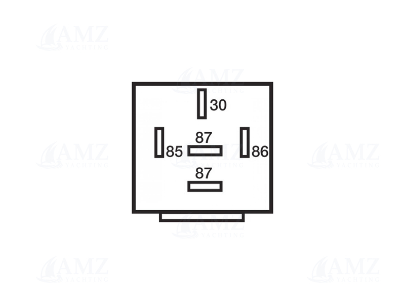12V/30A Relay with Fuse