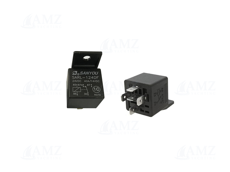 24V/30-40A Relay with Changeover Contact
