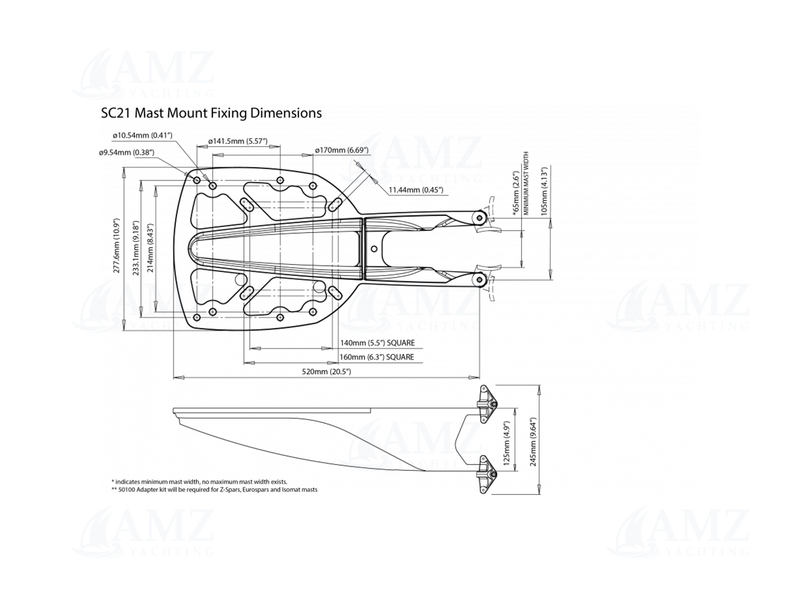 SC21 Mast Mount