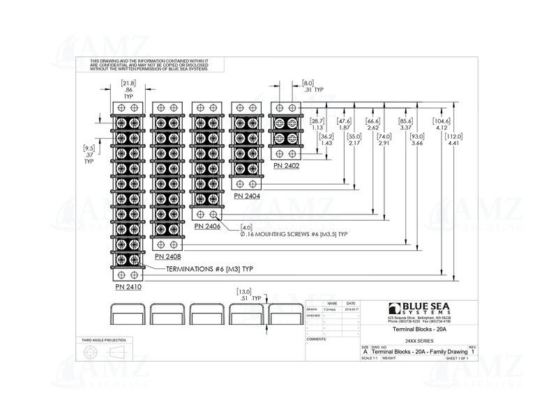 Terminal Block 20A