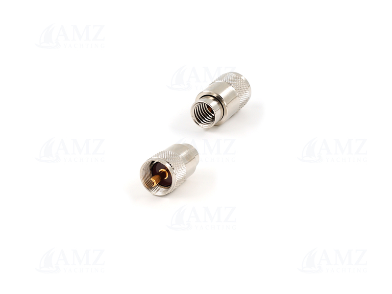 Connector UHF male to RG213/RG214