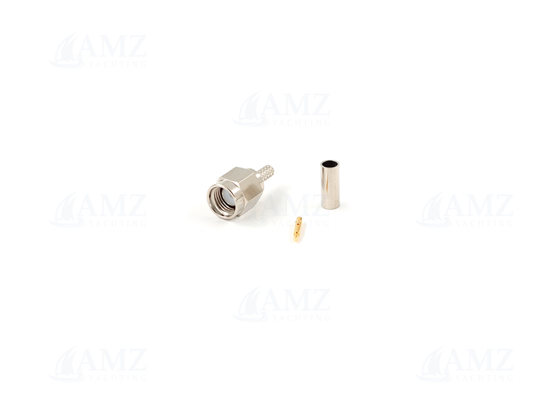 Connector SMA male to RG174