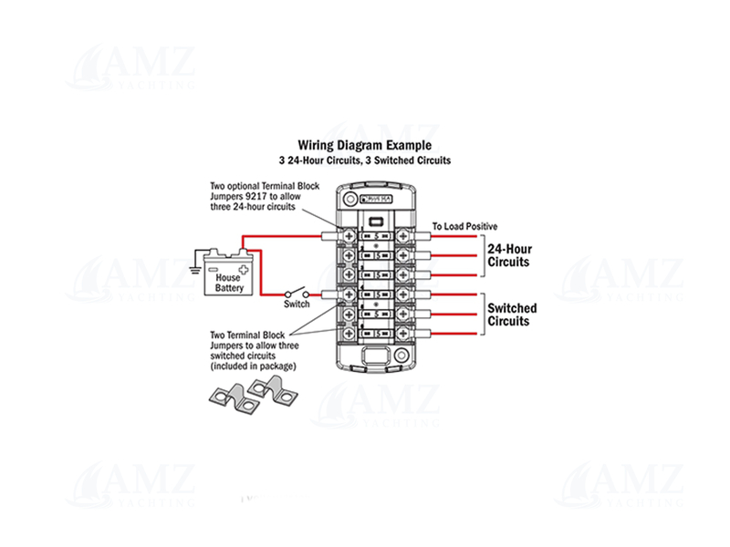 ST Blade Fuse Block Independent Circuits